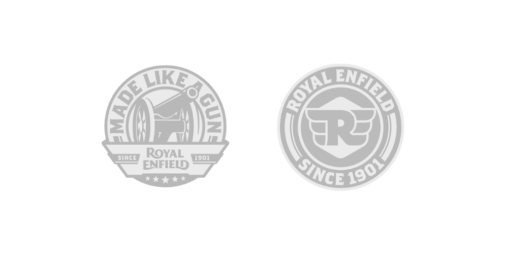 Buy Royal Enfield Classic 350 New Logo Stickers Pair of 2 Online in India -  Etsy