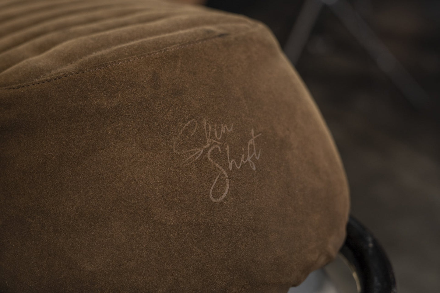 Brown Leather COMFORT Seat Cover for Royal Enfield Interceptor 650