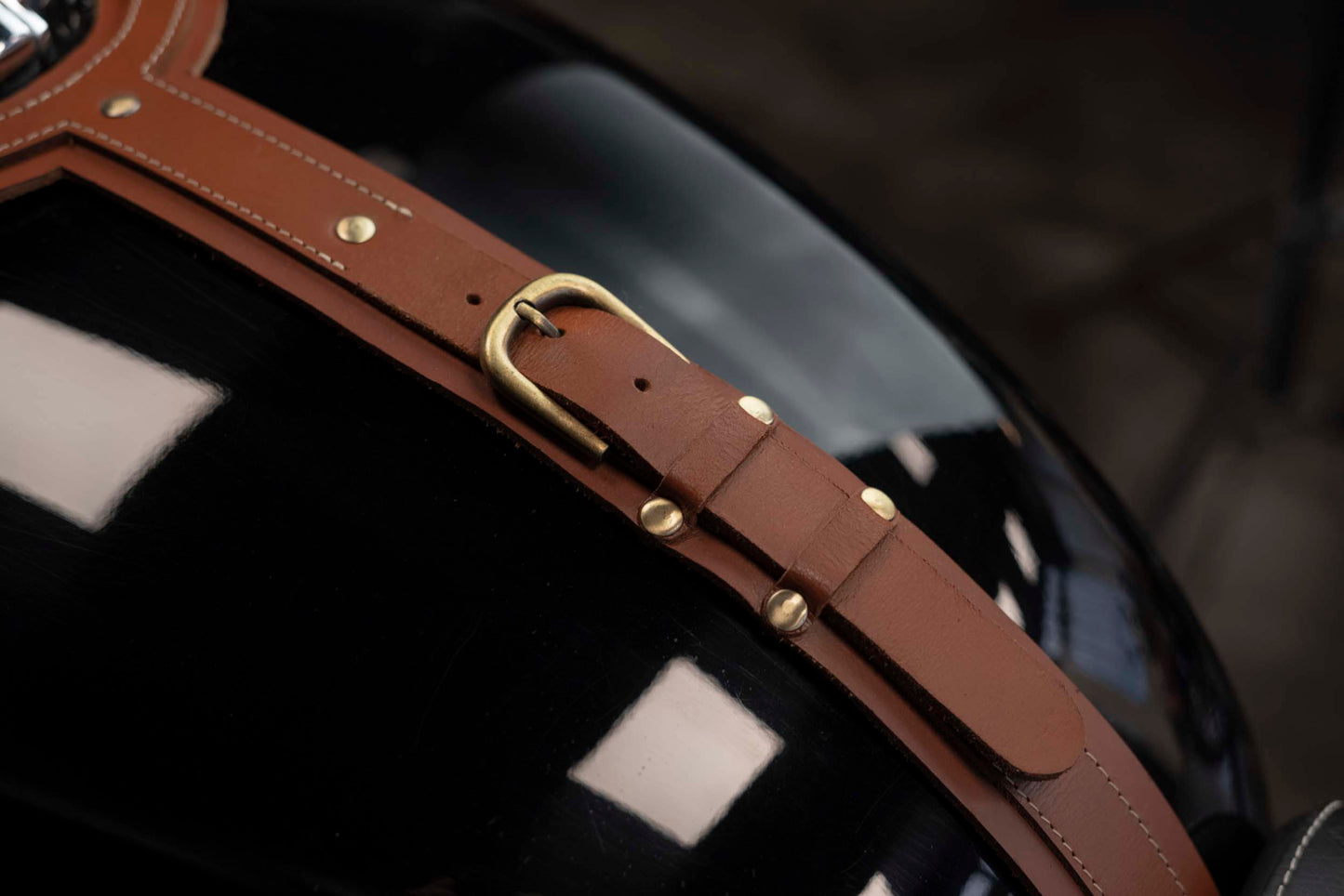 Camel tank strap for Royal Enfield Interceptor and Continentale GT 650